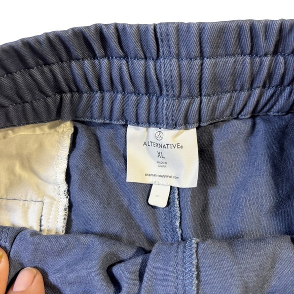 Alternative Apparel‎ Lounge Shorts Elastic Waist Drawstring Pockets XL - Picture 3 of 5